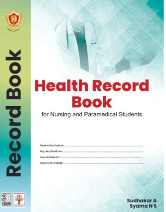 Health Record Book for Nursing and Paramedical Books